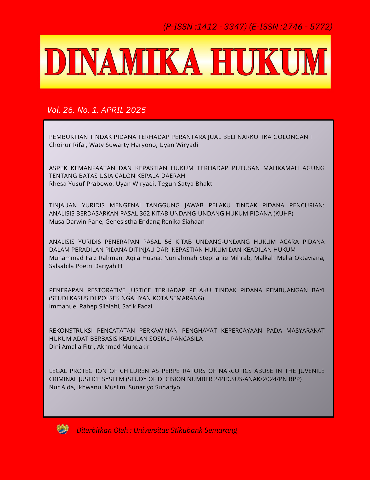 DINAMIKA HUKUM
